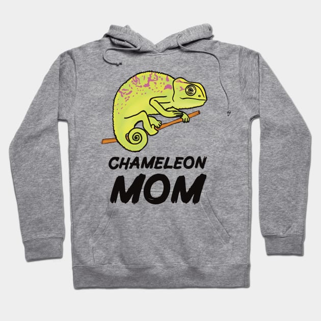 Chameleon Mom for Chameleon Lovers Hoodie by Mochi Merch